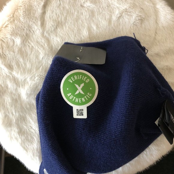 Supreme New Era Box Logo Beanie (FW21) Washed Navy - Picture 4 of 6